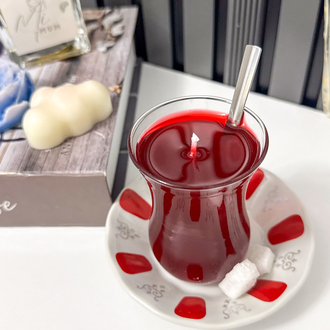 İnce belli Çay Mum