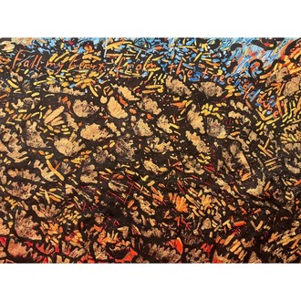 100x160cm Acrylic on Unstretched Canvas • Bachmann 31 