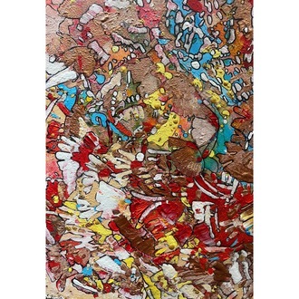 90x63cm MDF üzerine Akrilik • Acrylic on MDF • Doğaçlama • Improvisation