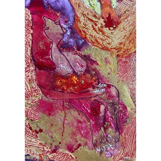 100x35cm / 50x70cm Tuval üzerine Akrilik • Acrylic on Canvas • Aşk • Love