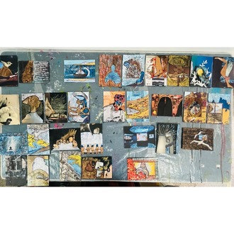 15x21cm Kâğıt üzerine Karışık Teknik • Mixed Media on Paper • Bachmann 30/30