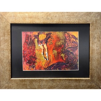 26x36cm Kâğıt üzerine Karışık Teknik • Mixed Media on Paper • Sevmek • How I Love