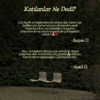 Sağlıklı İlişkiler Atölyesi - 25.04.2026