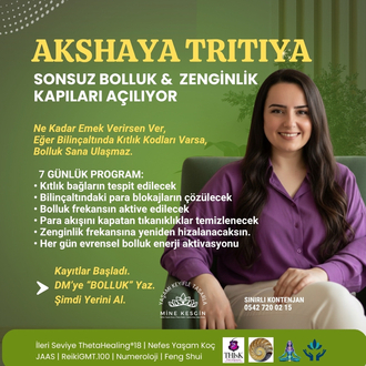 AKSHAYA TRITIYA ZENGİNLİK GÜNÜ
