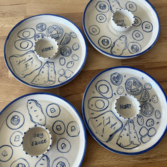 Stoneware Kahvaltı Tabağı