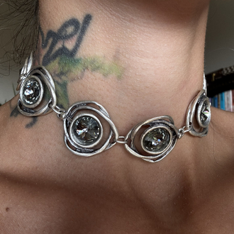 Zamak Choker Kolye