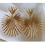 Dikenli gold küpe