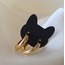 Mini gold halka küpe