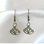 Bronz lotus küpe