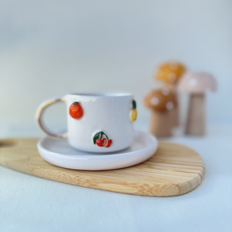 Meyve Dekorlu Mug