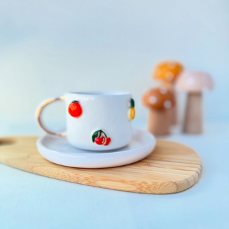 Meyve Dekorlu Mug