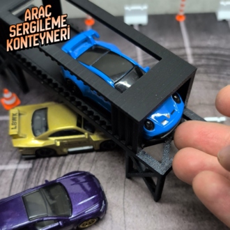 minidrift™ Taşınabilir Duman Modülü + Sergi Konteyneri