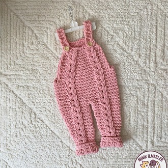 Bebek Tulum – Pudra Pembe, 1 Yaş – Alize Puffy, El Örgüsü