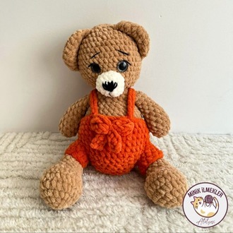 Bebek Oyuncak – Ayıcık, 40 cm – Alize Puffy, El Örgüsü