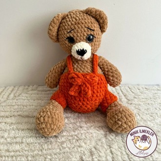 Bebek Oyuncak – Ayıcık, 40 cm – Alize Puffy, El Örgüsü