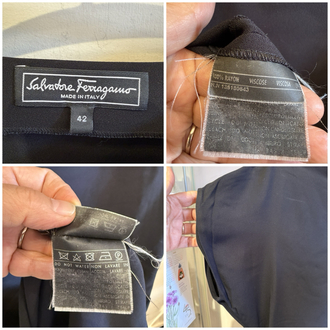 Salvatore Ferragamo zarif elbise
