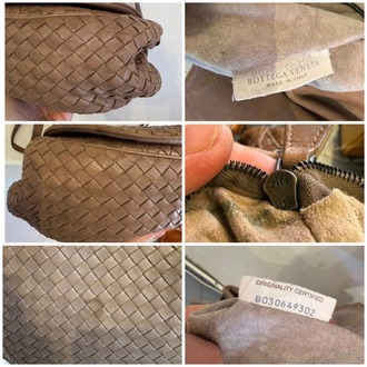 Bottega Veneta kamel postacı çanta