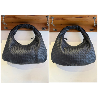 Bottega Veneta lacivert Hobo çanta