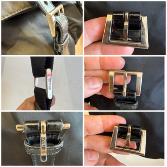 Prada siyah naylon çanta