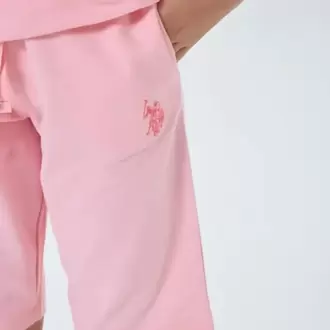 U.S POLO NAKIŞIKLI PEMBE TAKIM