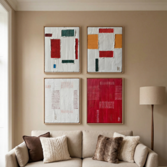 Patchwork Serisi (Dörtlü Set)