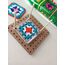 Motif bank Motif tezgahı 15*15cm Örgü Tığ işi motif Bloğu