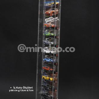 Hot Wheels Premium Uzun Kart Sergileme Rafı