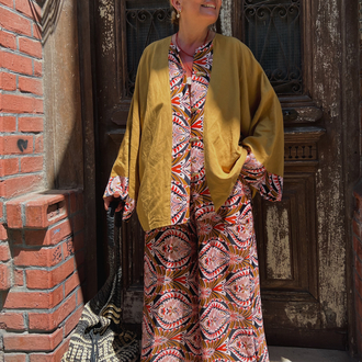 Etnik takım / kimono kesim 