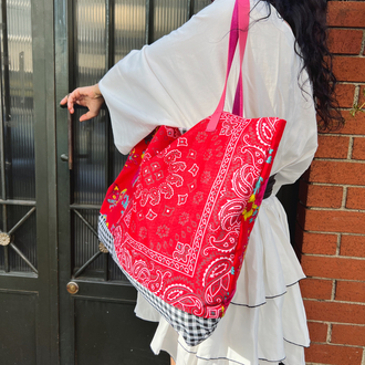 Patch shoping bag 