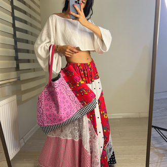 Patch shoping bag 