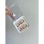 #(19)Leopar fiyonk tırnak kahve