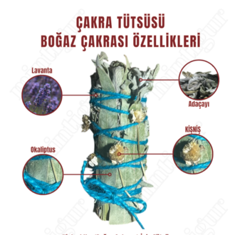 Çakra Tütsü seti (7 adet demet tütsü)