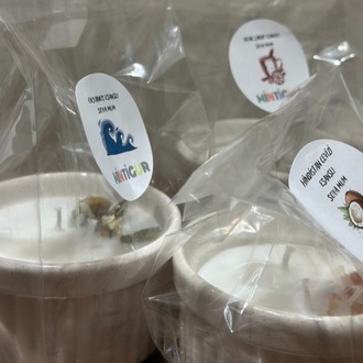 Sufle Kabı Soya mumu (model yuvarlak)