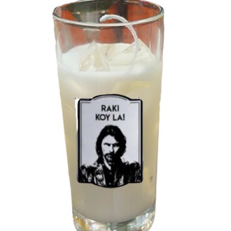 Behzat Ç. Sahne Kesitli Rakılı Mum