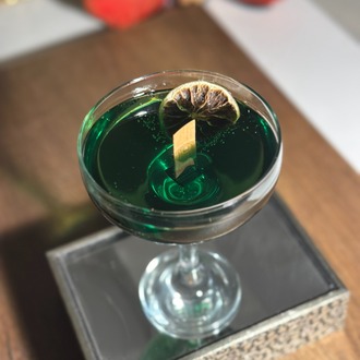 Buzları Erimiş Mojito Kokteyl Mum
