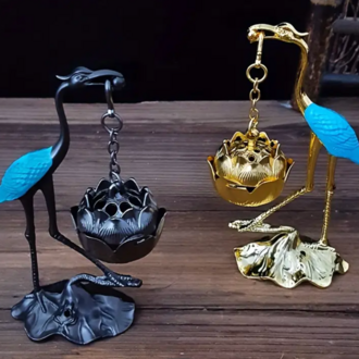Balıkçıl metal Tütsülük (Gold)