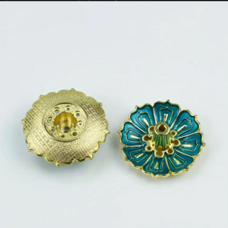 Lotus İnci Çubuk Tütsülük (tavuskuşu mavisi)