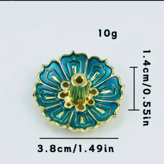 Lotus İnci Çubuk Tütsülük (tavuskuşu mavisi)