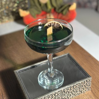 Buzları Erimiş Mojito Kokteyl Mum