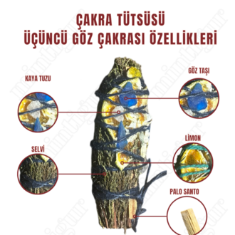 Çakra Tütsü seti (7 adet demet tütsü)