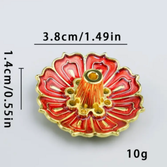 Lotus İnci Çubuk Tütsülük (kırmızı)