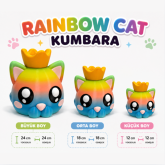 Rainbow Cat Kumbara