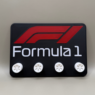 FORMULA 1 TEMALI DEKORATİF ANAHTAR ASKILIĞI