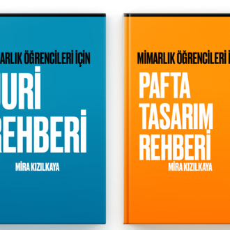 Mimarlık öğrencileri için REHBER E-KİTAPLAR 4’lü set