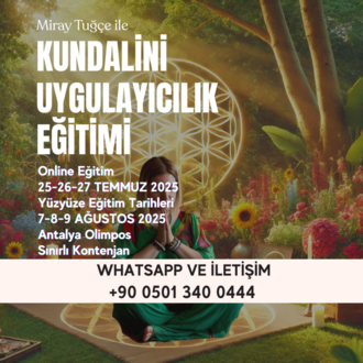 KUNDALİNİ PRACTITIONER EĞİTİMİ Uluslararası Sertifikalı | Online Eğitim 
