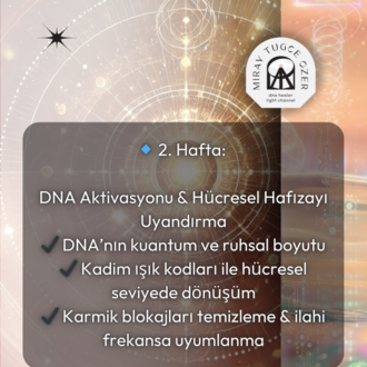 KADİM IŞIK AKTİVASYONU-DNA UYANIŞI