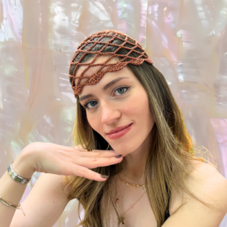 Tarçın Mesh Skull Cap