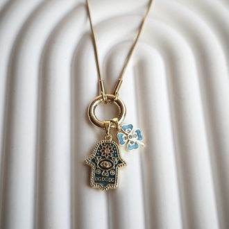 Fatıma'nın eli charm kolye