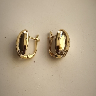 Oval küpe