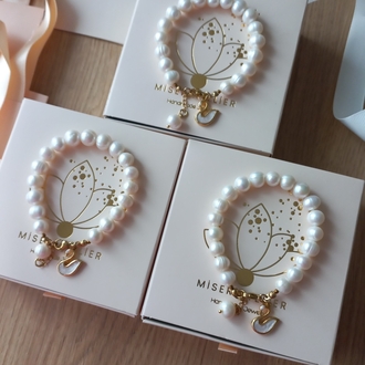 ' Pearly Swan ' İnci Bileklik